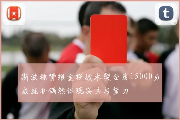 斯波称赞维金斯战术契合度15000分成就非偶然体现实力与努力